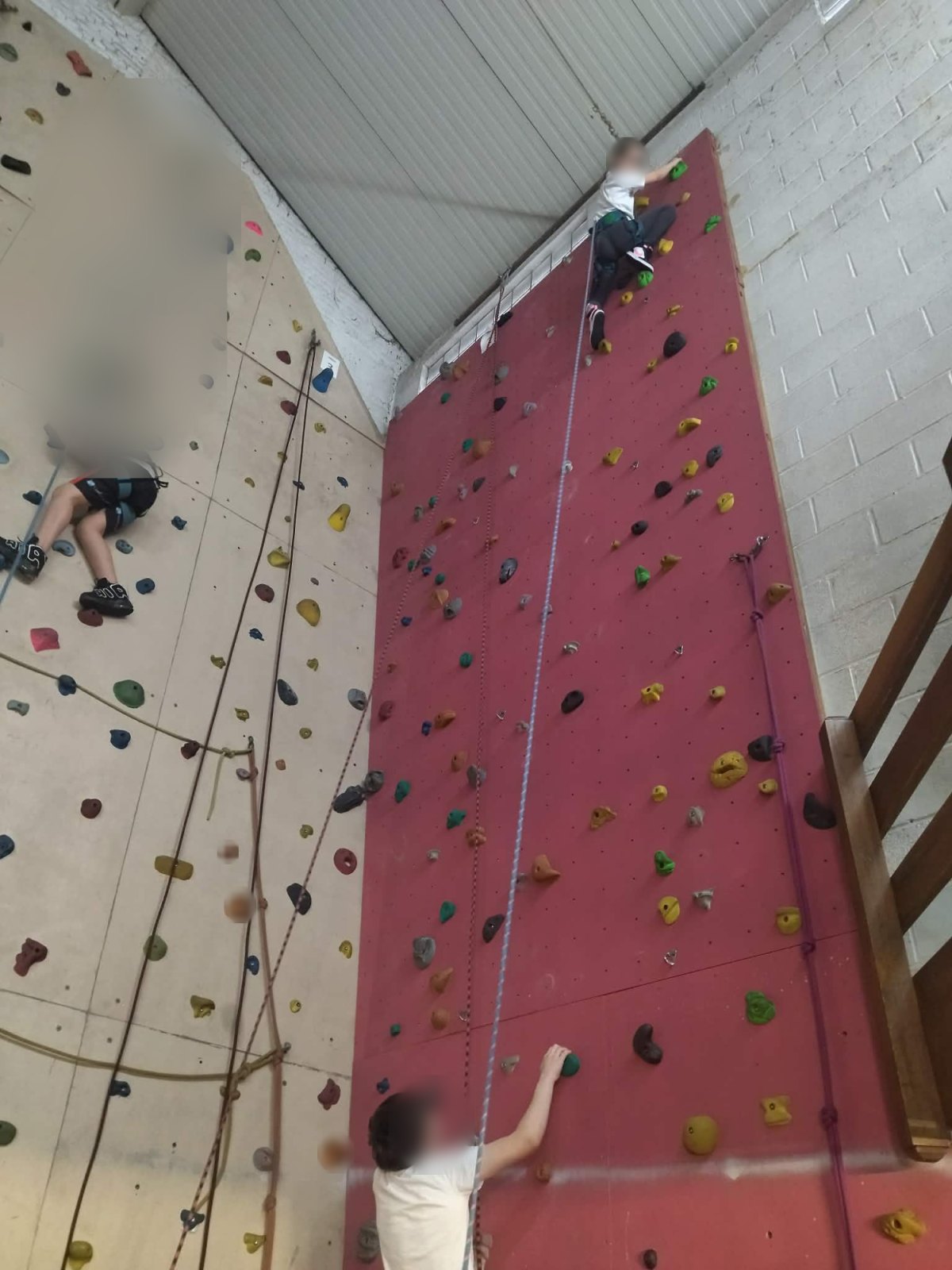 Clap de fin pour l'escalade (classe P5A)