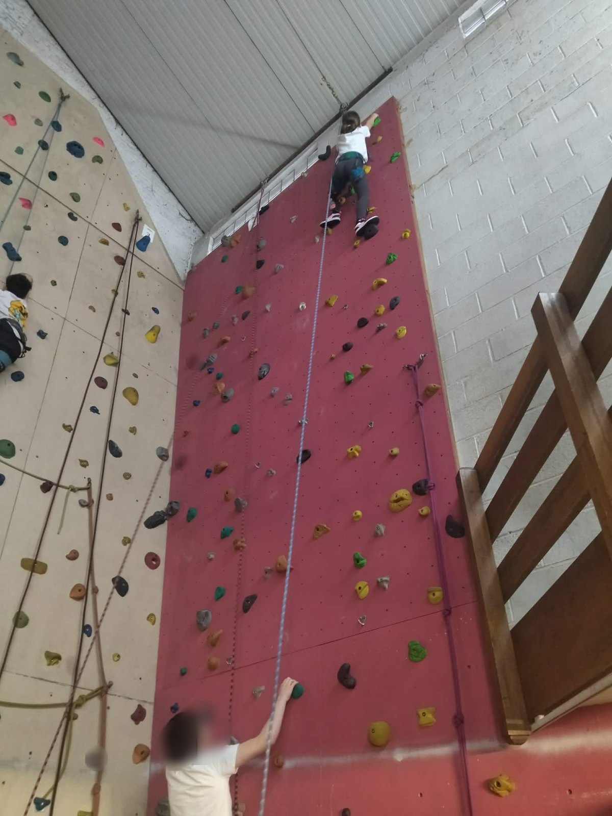 Clap de fin pour l'escalade (classe P5A)