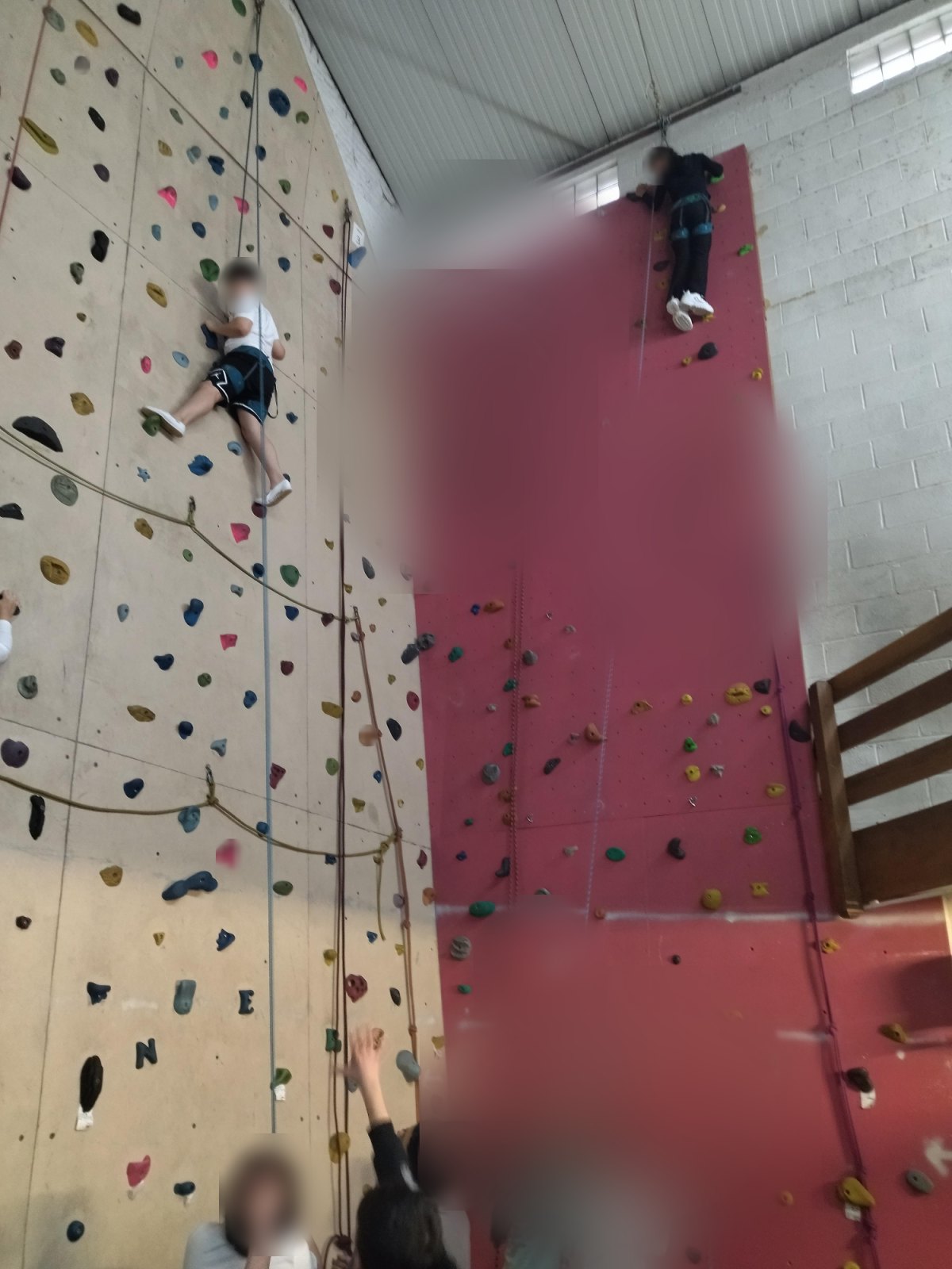 L'escalade : deuxième séance (classe P5B)
