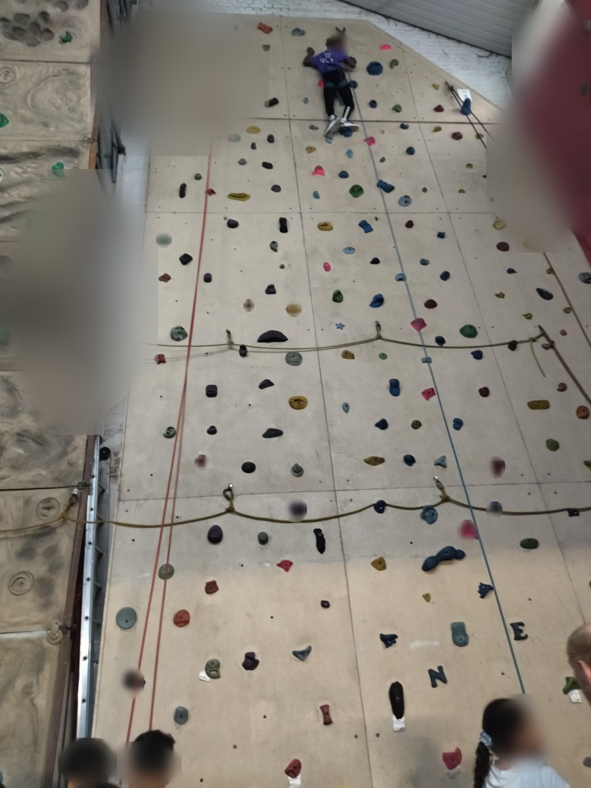 Découvrir (ou redécouvrir) l'escalade (classe P5B)