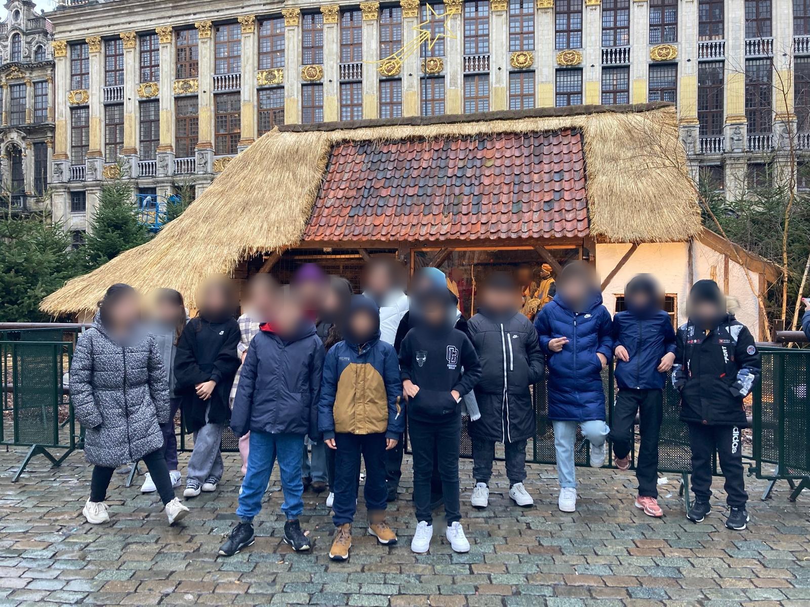 Balade à la Grand-Place de Bruxelles (classe P6)