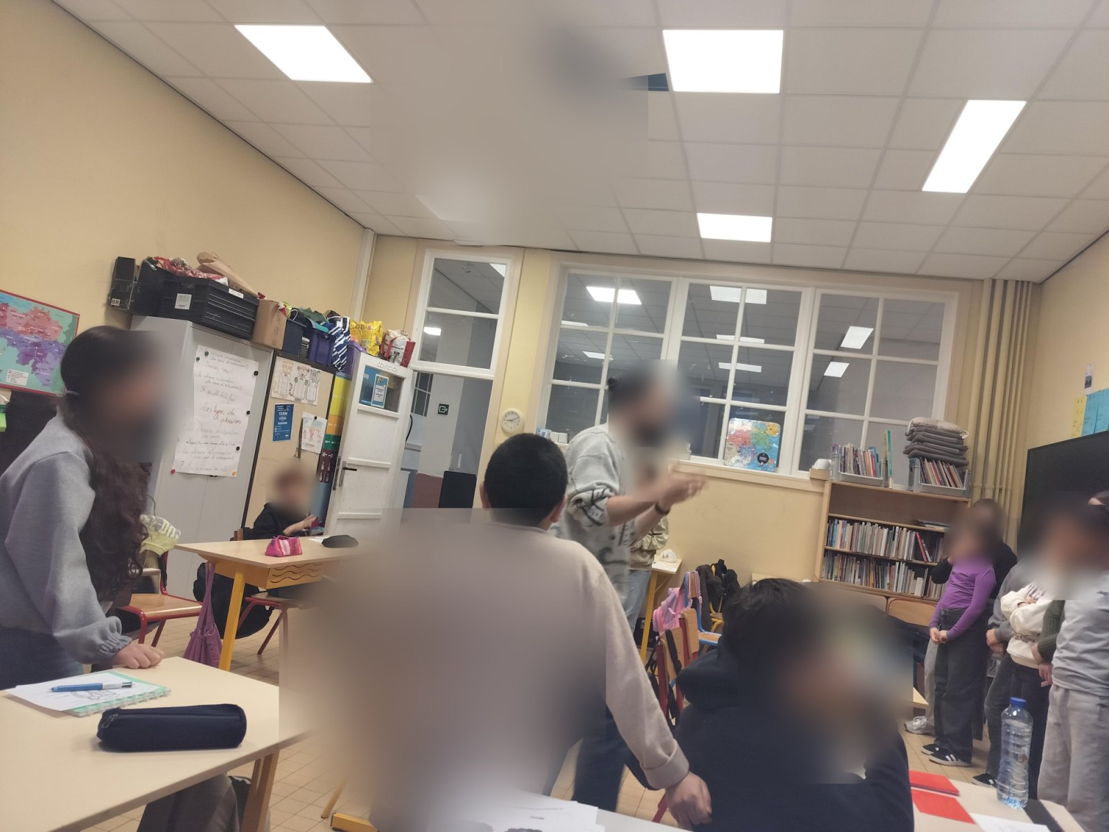 La circulation sanguine expliquée par un animateur (classe P6B)