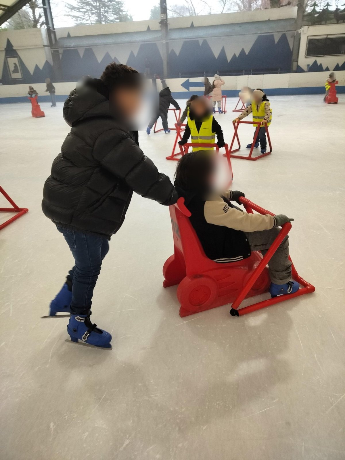 Une matinée à la patinoire (classe P6B)