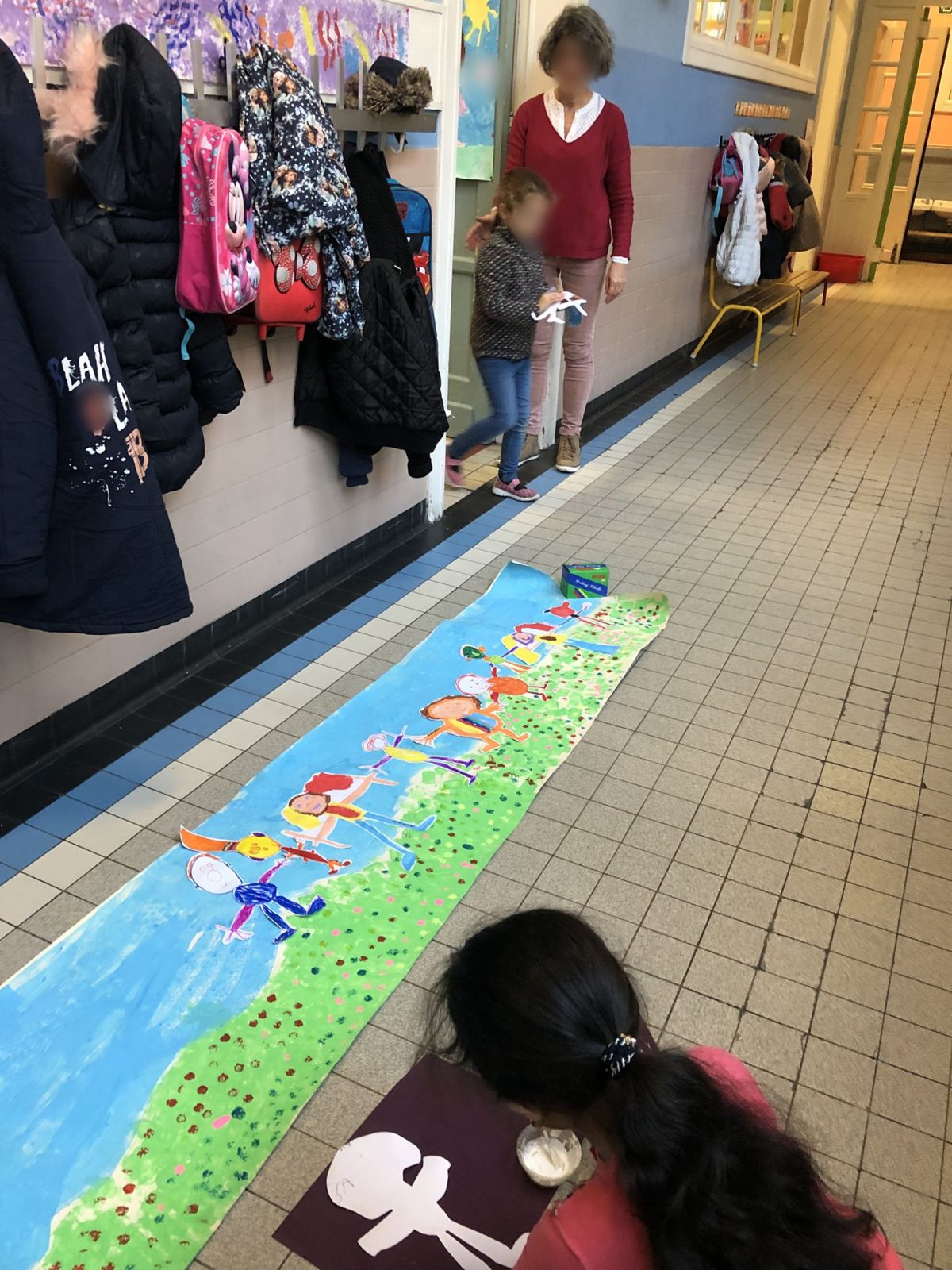 La fresque des M3 prend forme