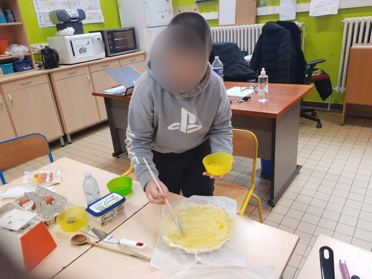 La galette des rois à l’accueil extrascolaire