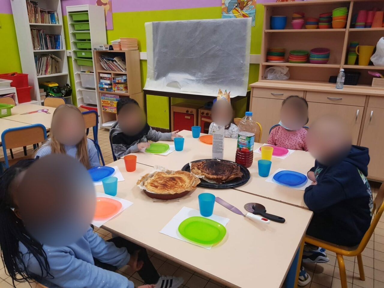 La galette des rois à l’accueil extrascolaire